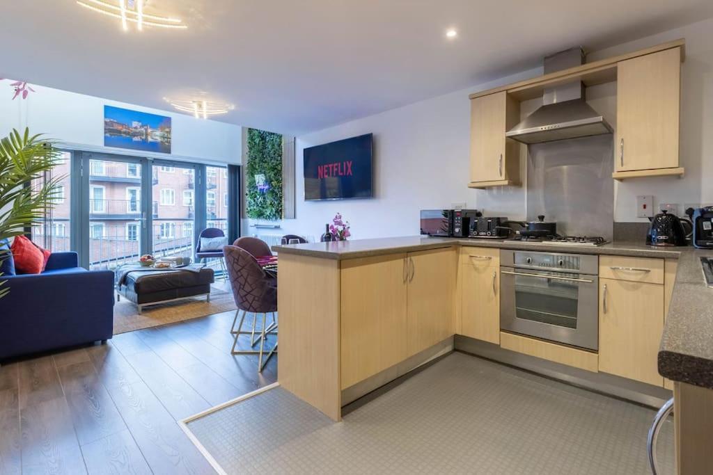 Utilita Arena- Icc- Brindley Place Long Apartment *